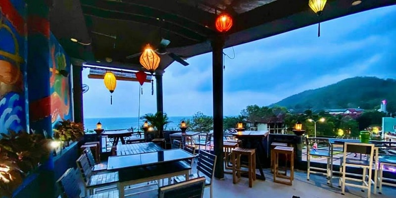 The Quy Nhon Sport Bar mang phong cách rất mới lạ